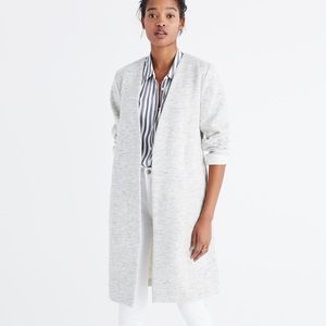 Madewell Grey Fleece Lined Jacket